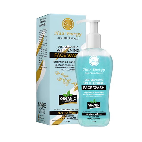 Deep Cleansing Whitening Face Wash- Brightens & Tones Skin (FOR ALL SKIN TYPES)